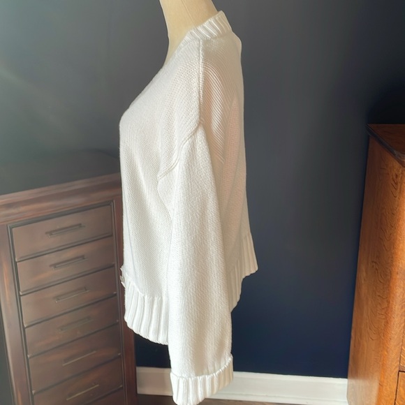 Vintage Chico’s White Knit Cardigan Sweater Size 3 (Size XL) - Picture 3 of 7